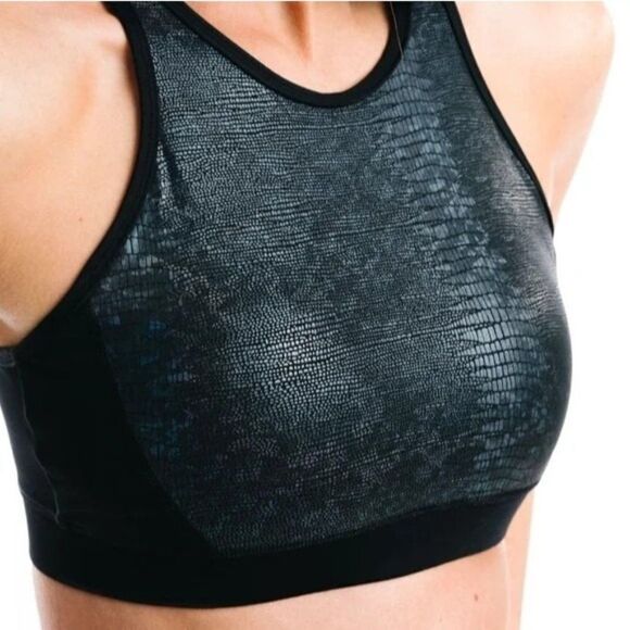 Zyia Active Black Kakadu Brilliant Back Mesh Bra in an XL, NWT - Picture 8 of 9